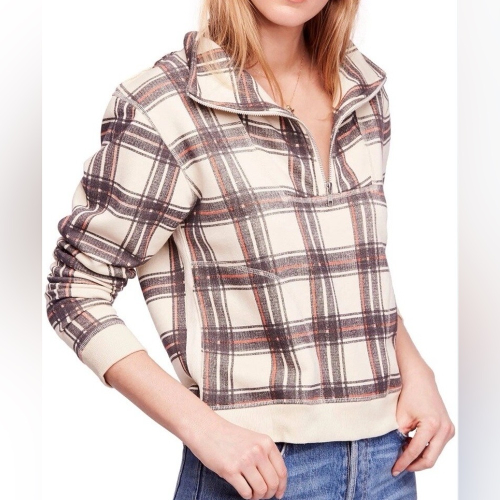 Free People Quarter Zip